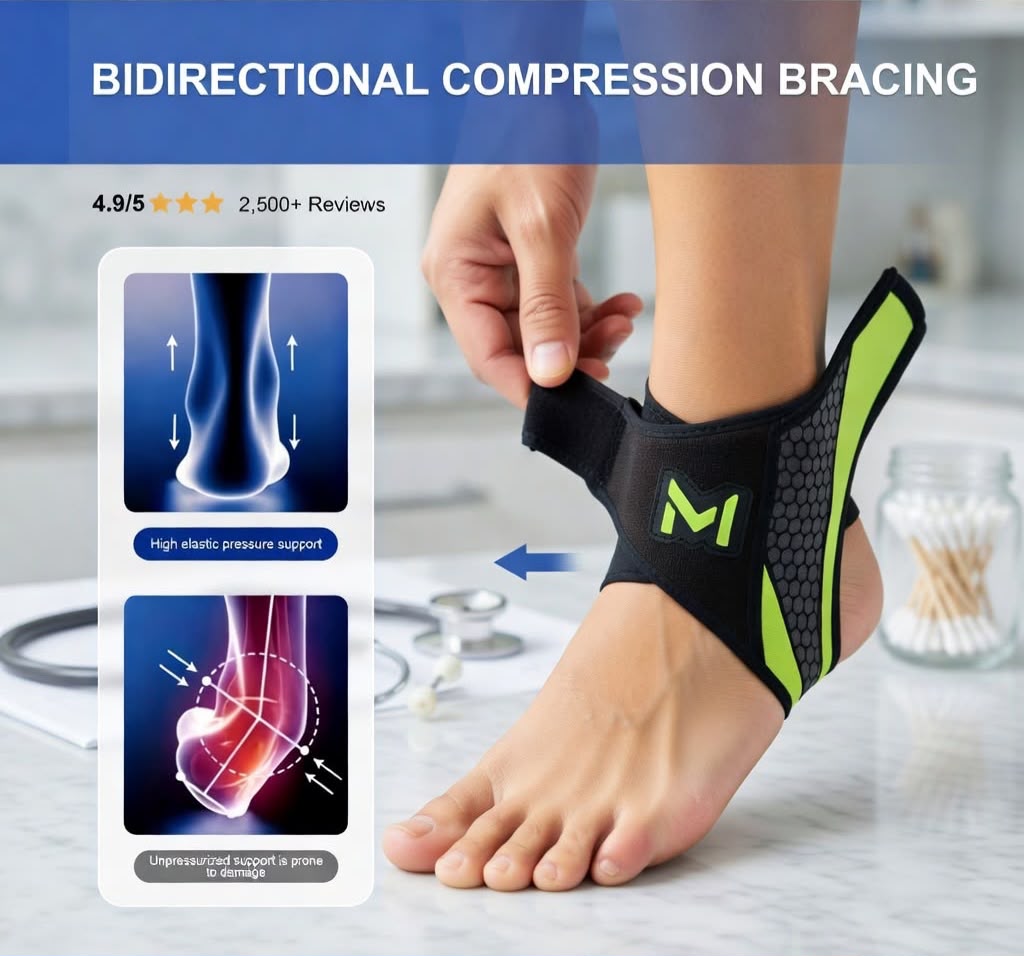 Premium Ankle Compression for Active Life
